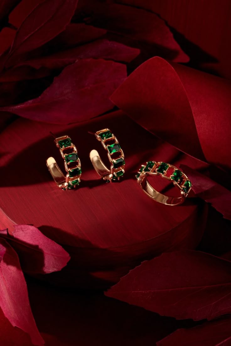 Elegant gold necklace on a marble surface