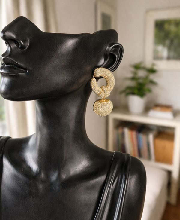 Zirconia Stone Earrings