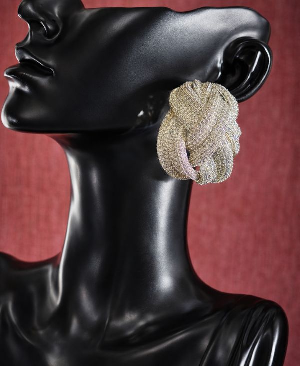 Zirconia Silver Earrings