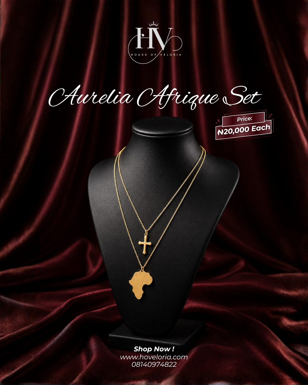 Aurex Africa pendant