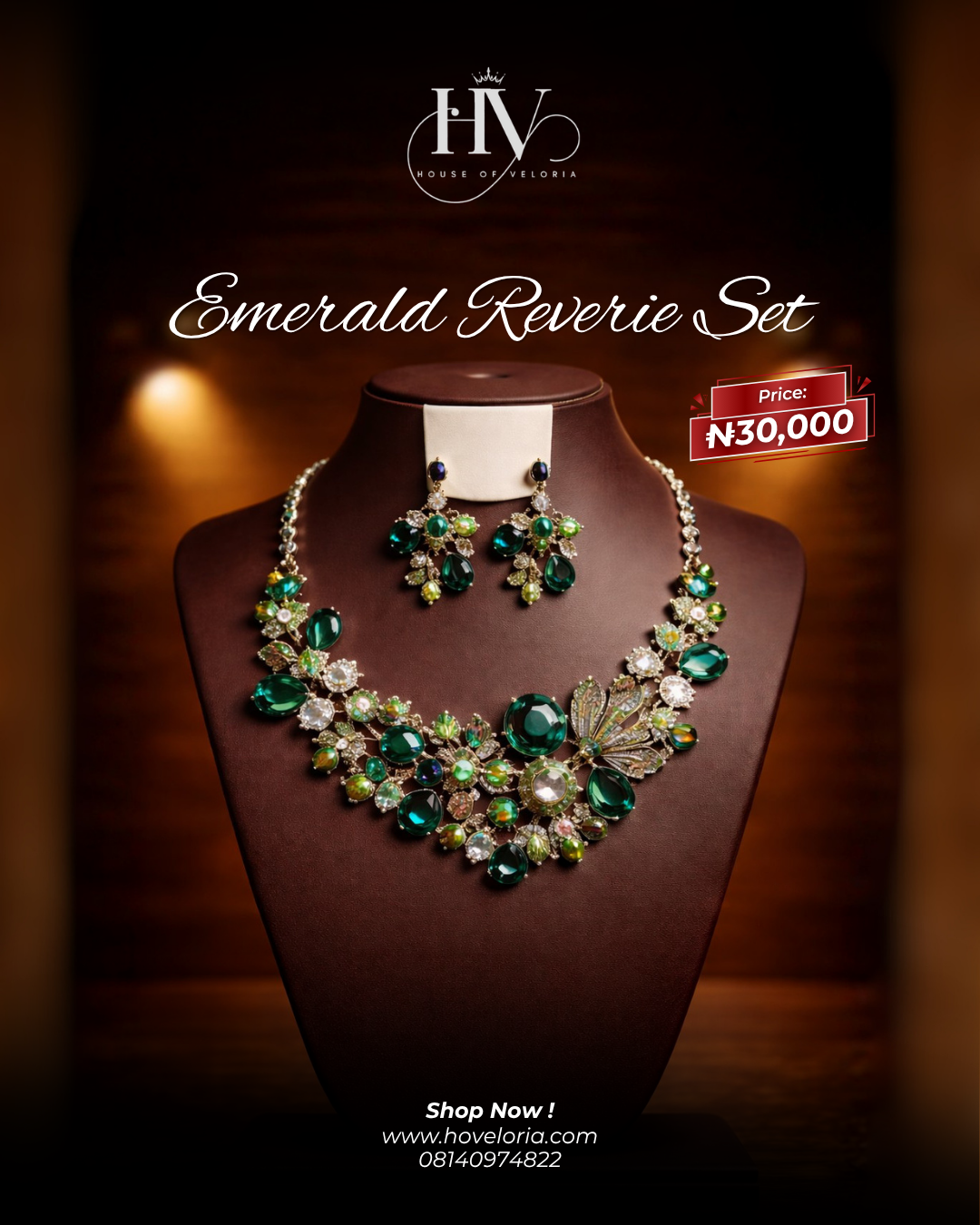 Emerald Reverie set