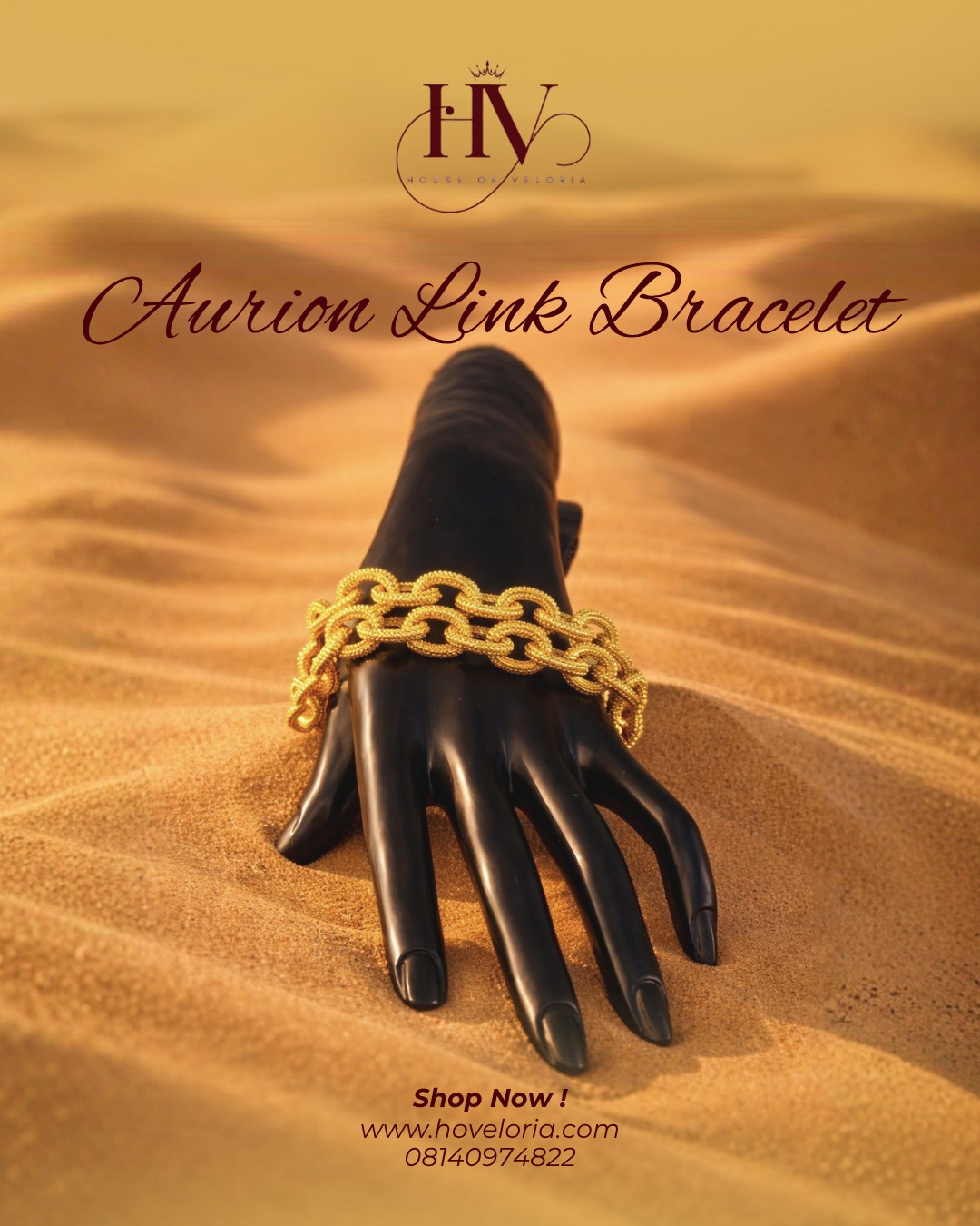 Aurion link bracelet