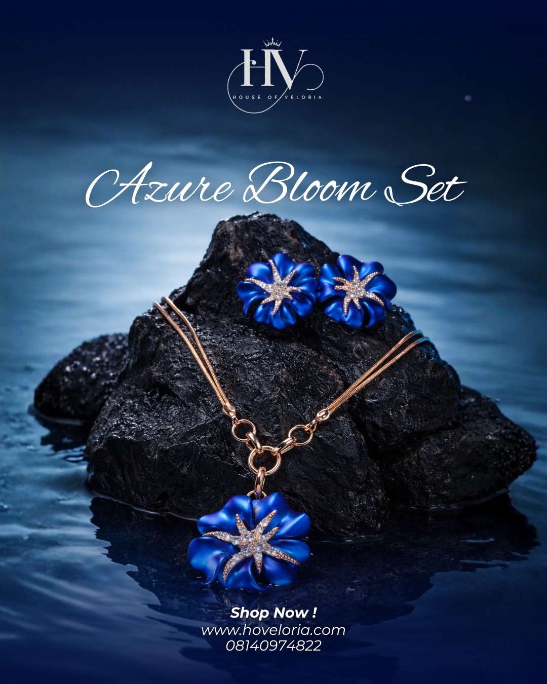 Azure Bloom Set