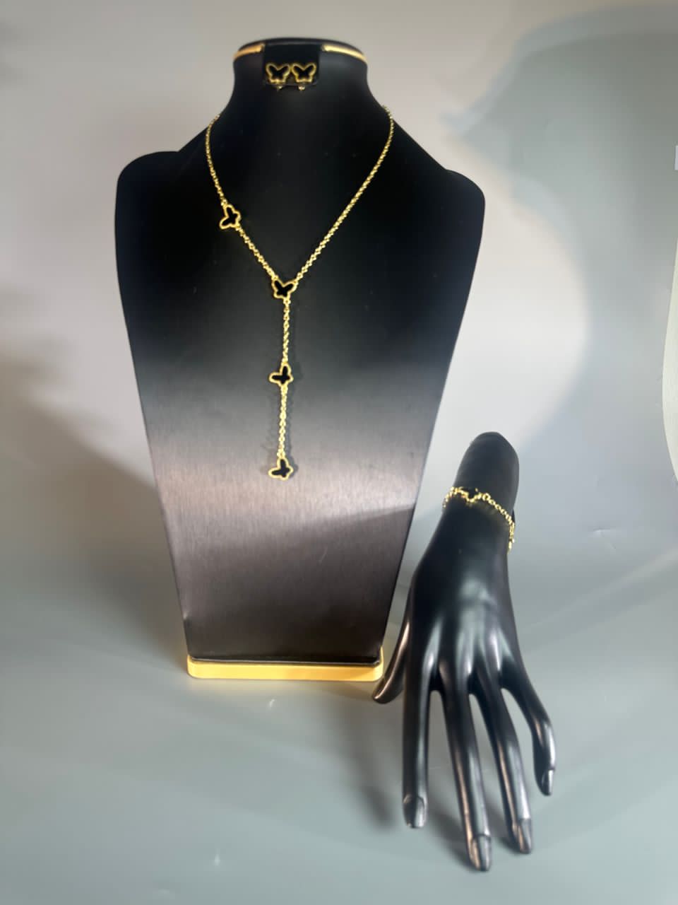 Black and gold