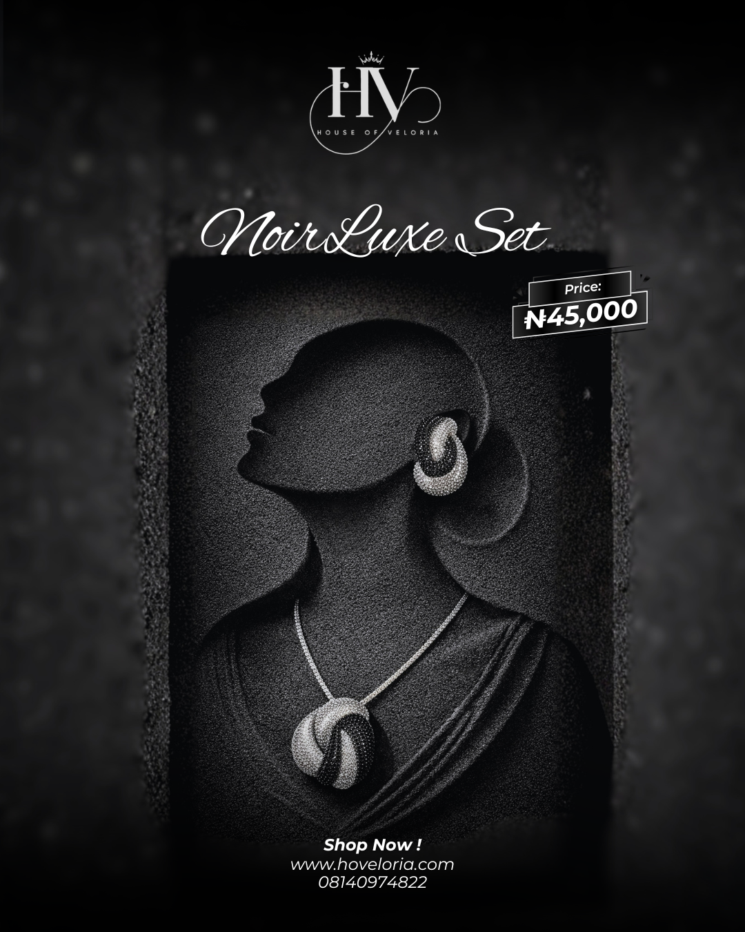 Noir luxe set