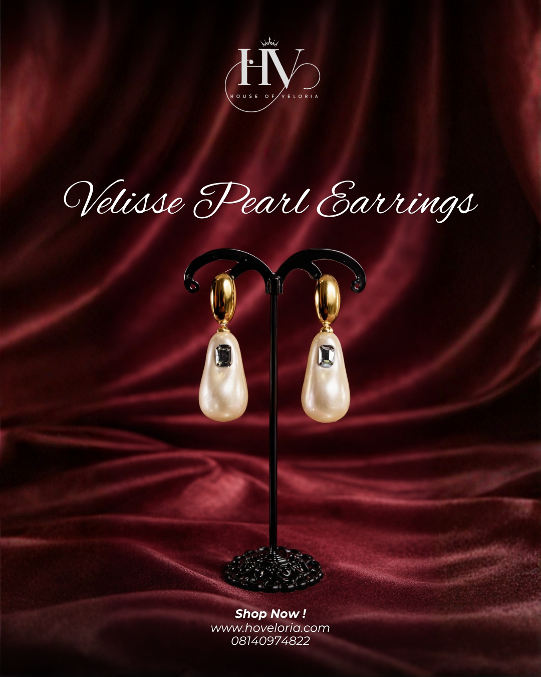 Velisse Pearl Earrings